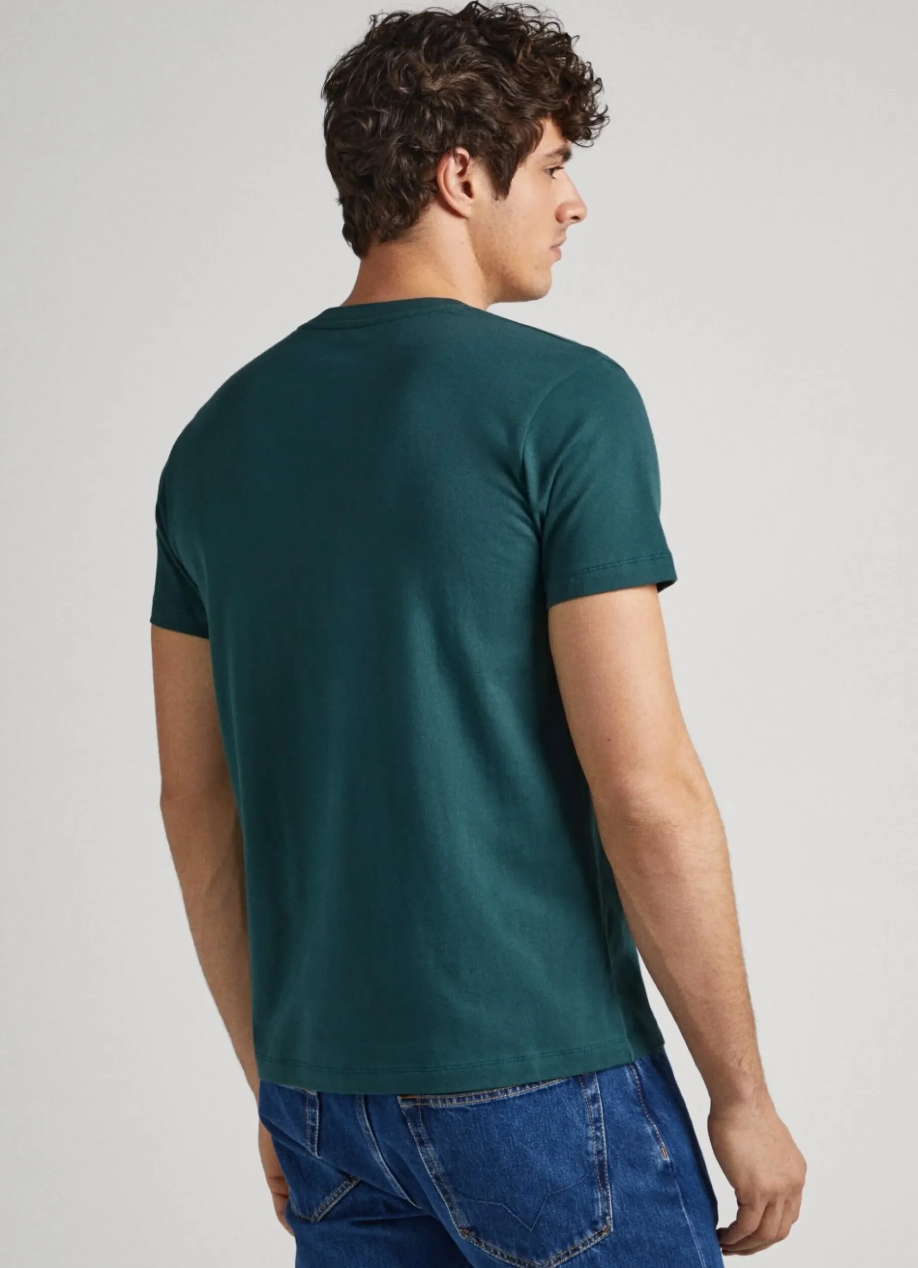 Homem Pepe Jeans T-Shirts>T-Shirt Logo Estampado
