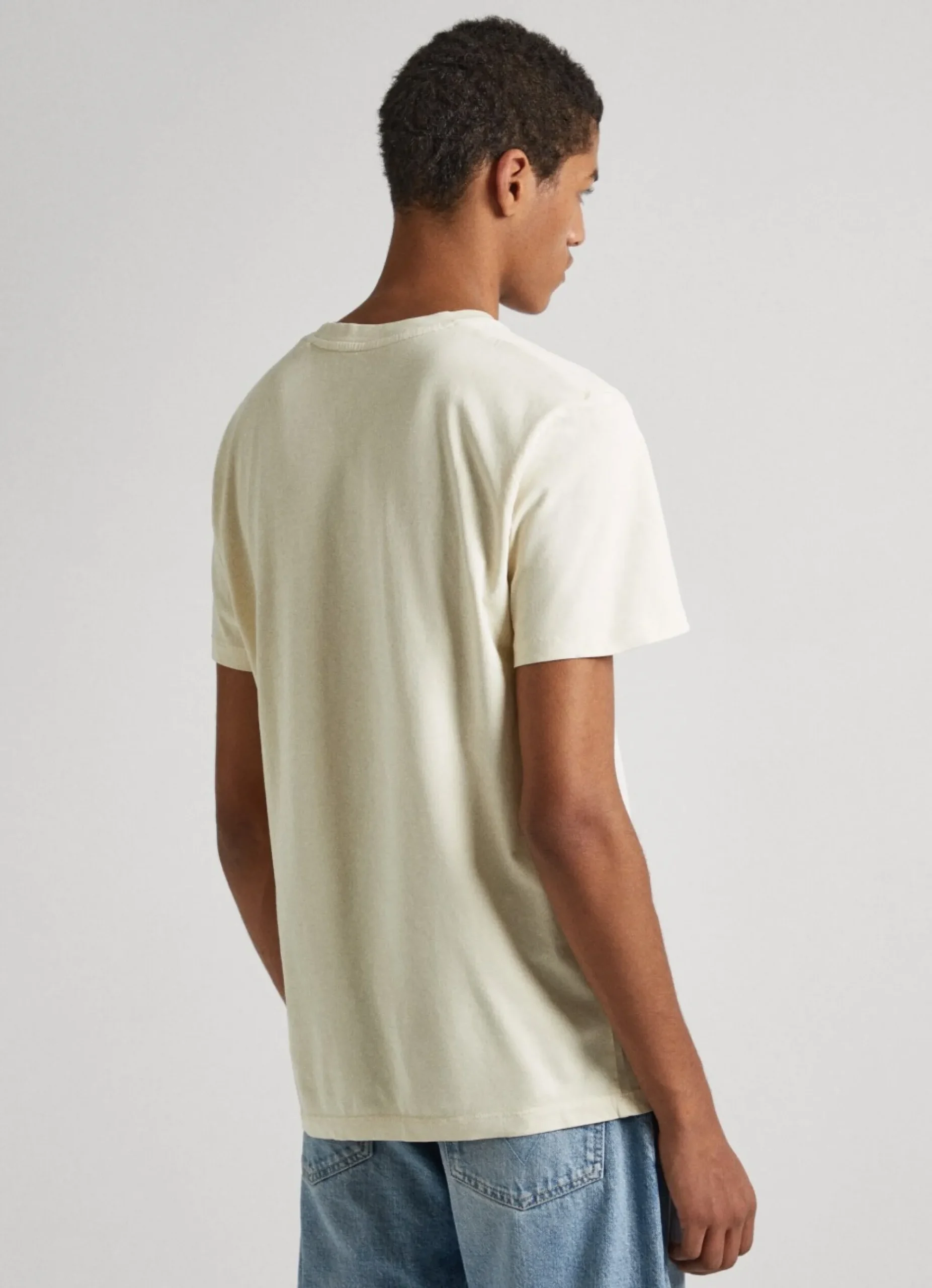 Homem Pepe Jeans T-Shirts>T-Shirt Logo Estampado