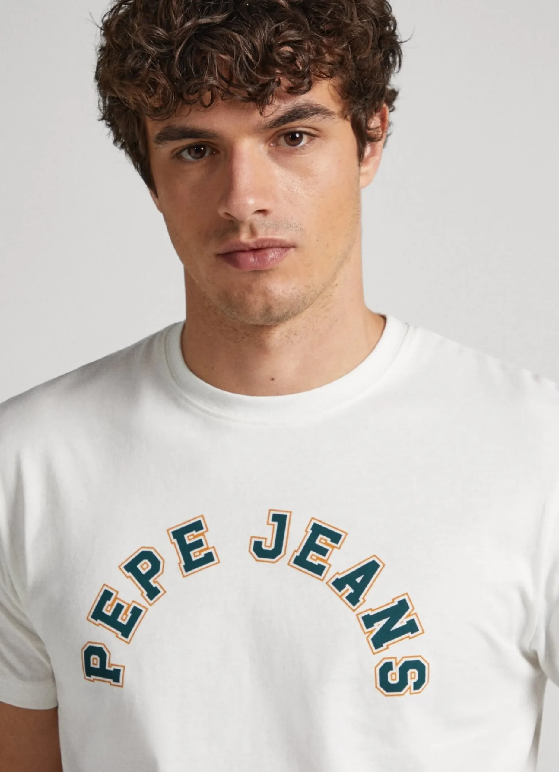 Homem Pepe Jeans T-Shirts>T-Shirt Logo Estampado