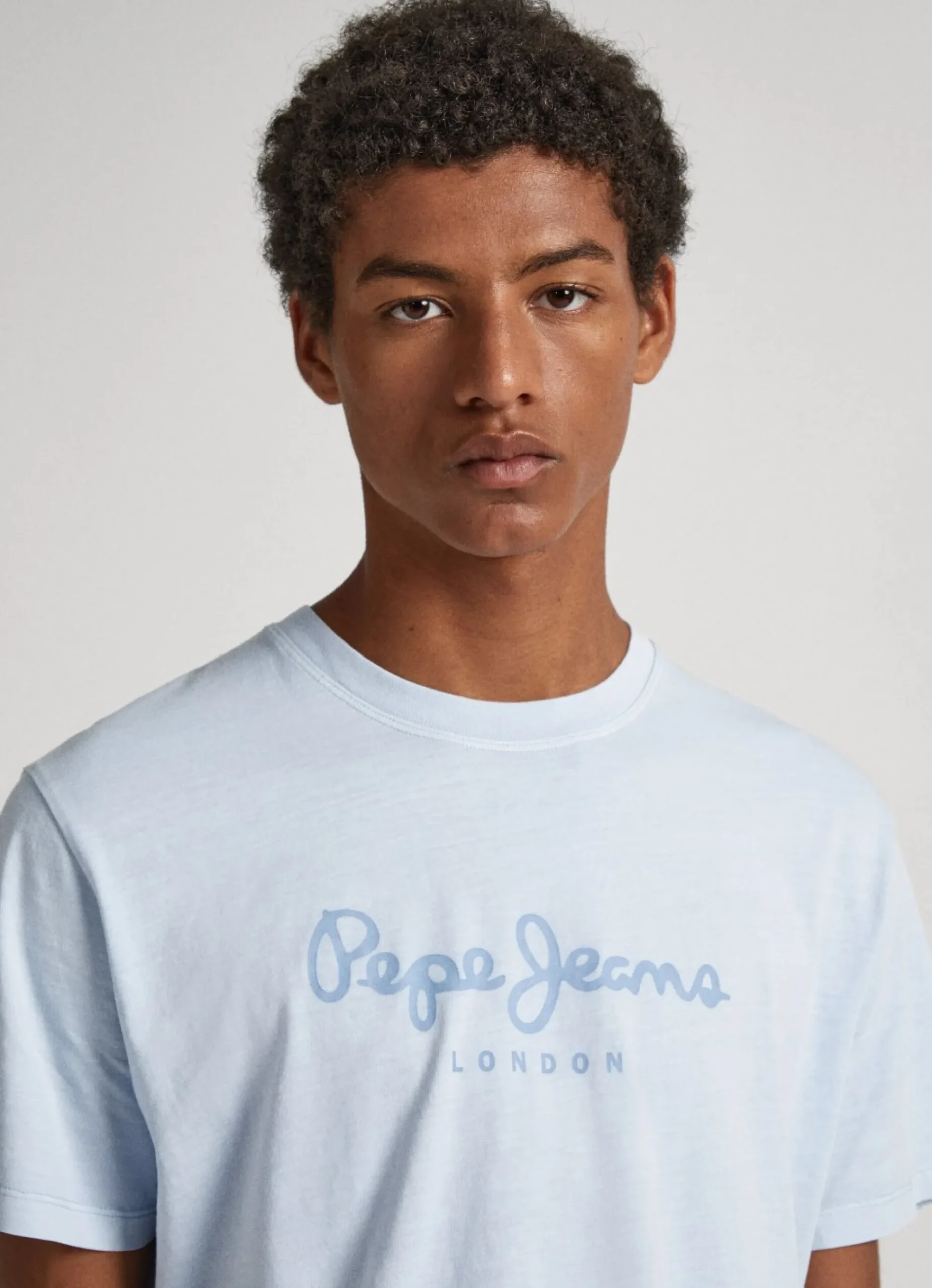 Homem Pepe Jeans T-Shirts>T-Shirt Logo Estampado