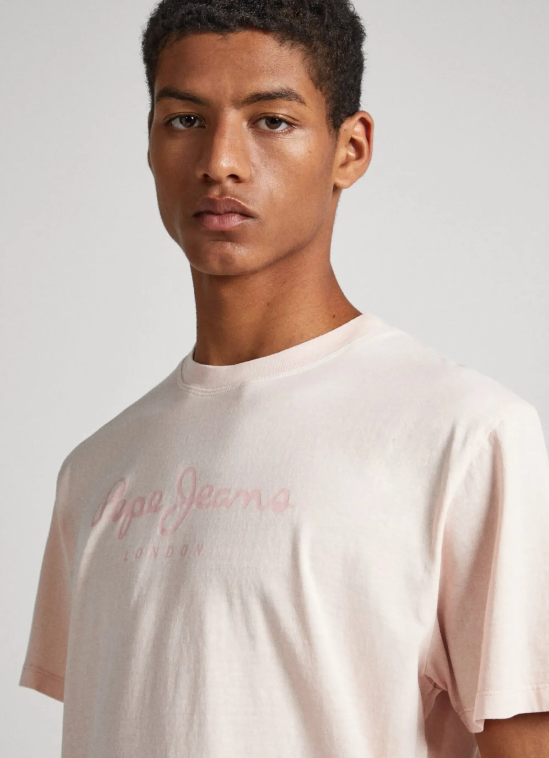 Homem Pepe Jeans T-Shirts>T-Shirt Logo Estampado