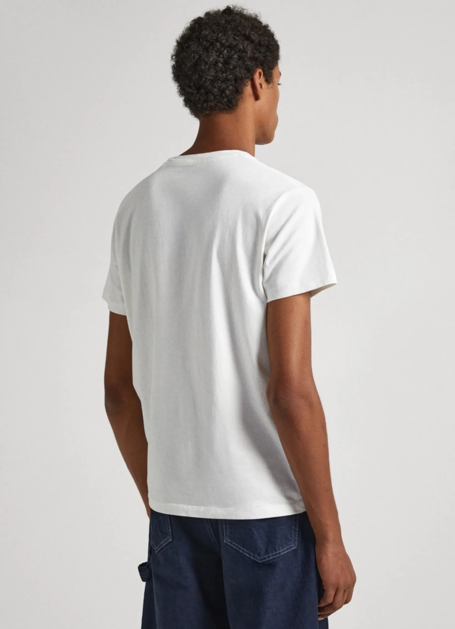 Homem Pepe Jeans T-Shirts>T-Shirt Logo Estampado