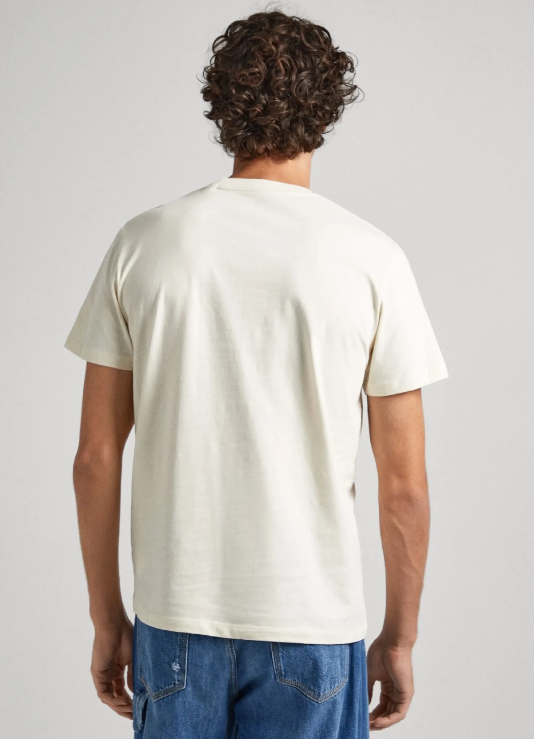Homem Pepe Jeans T-Shirts>T-Shirt Logo Estampado
