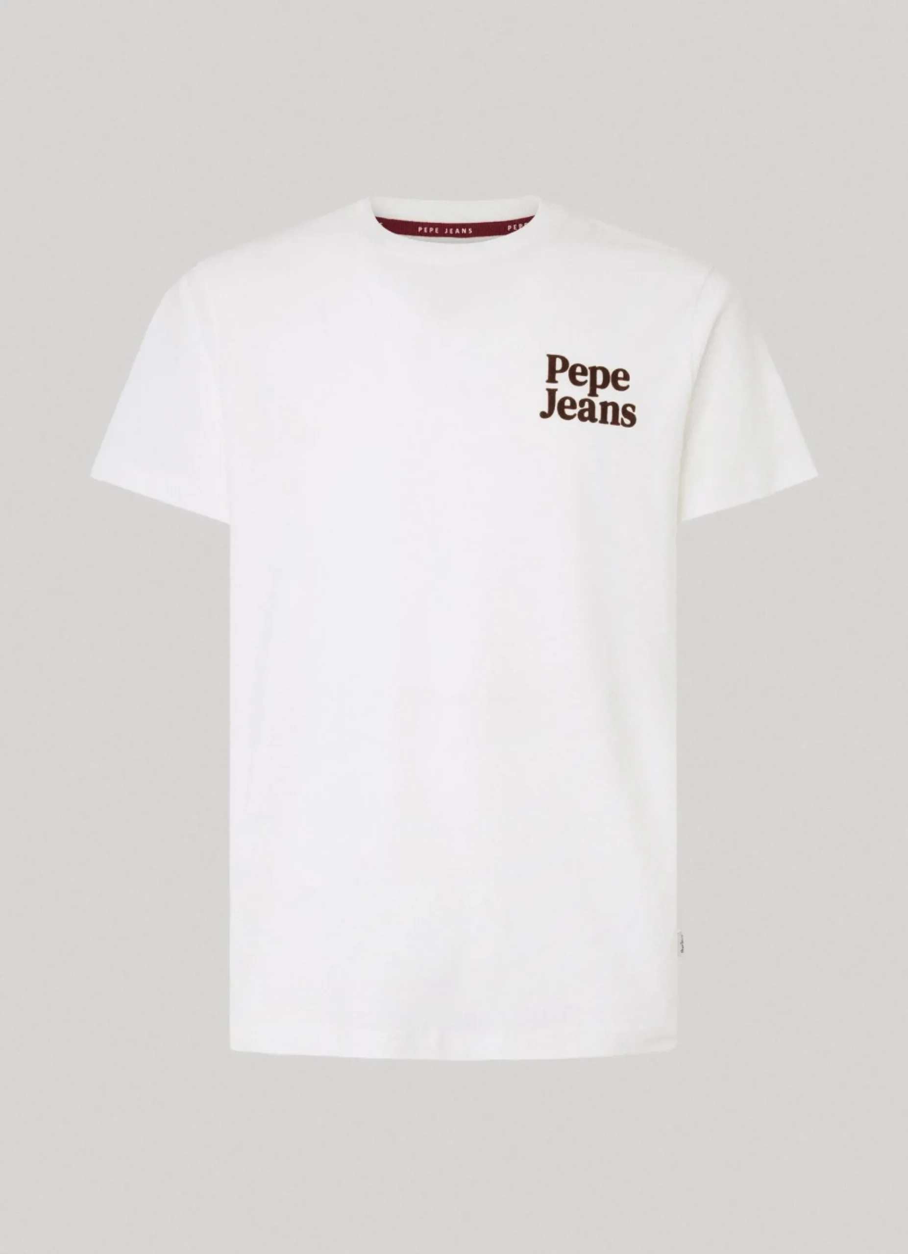 Homem Pepe Jeans T-Shirts>T-Shirt Logo Estampado