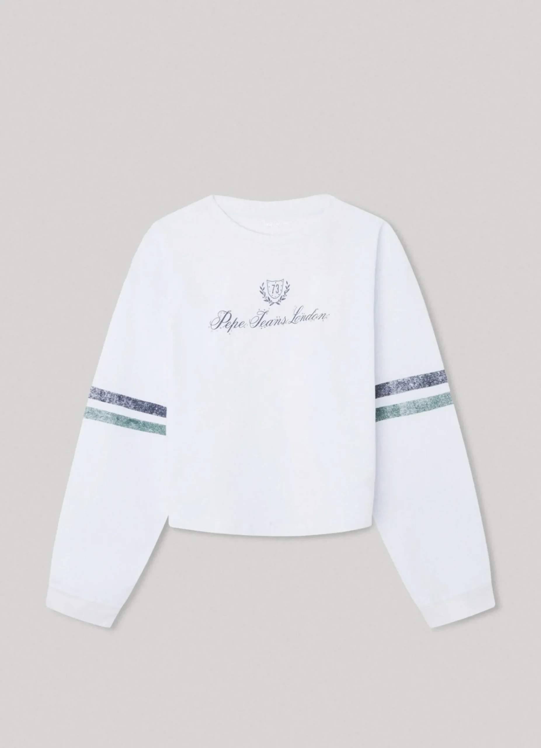 Rapariga Pepe Jeans Camisas E T-Shirts>T-Shirt Logo Estampado