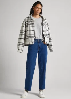 Mulher Pepe Jeans T-Shirts>T-Shirt Logo Estampado