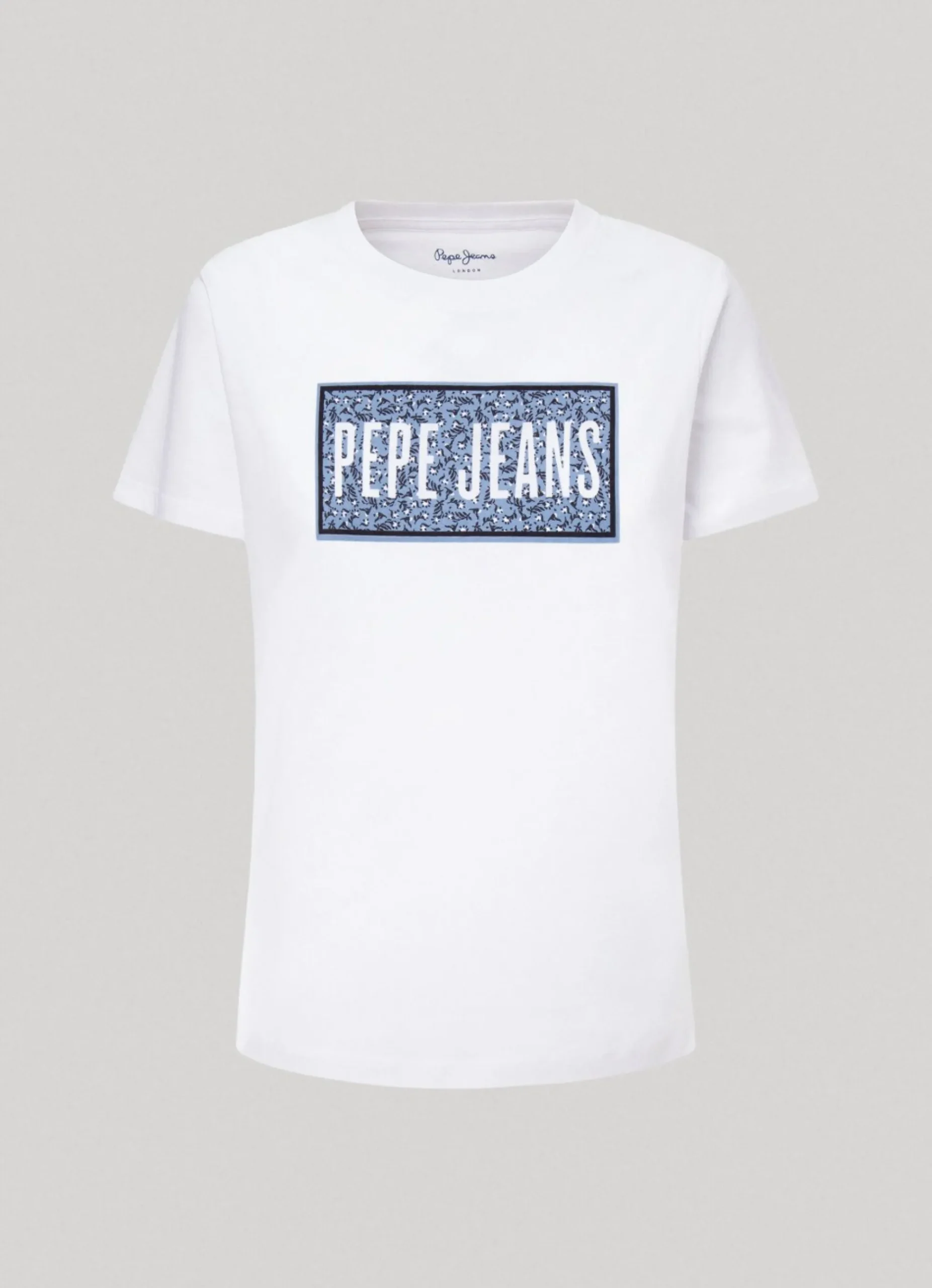 Mulher Pepe Jeans T-Shirts>T-Shirt Logo Estampado