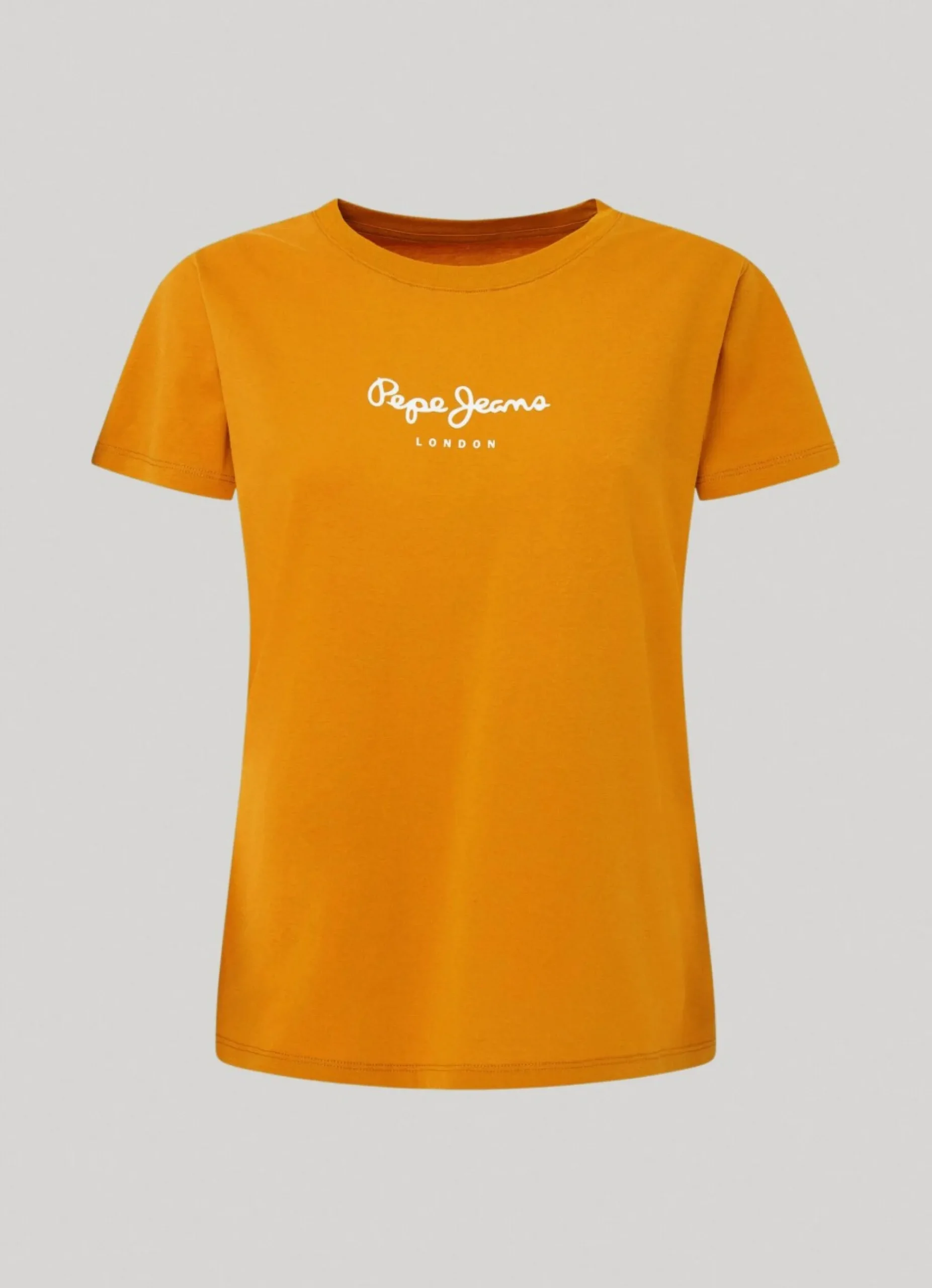 Mulher Pepe Jeans T-Shirts>T-Shirt Logo Estampado