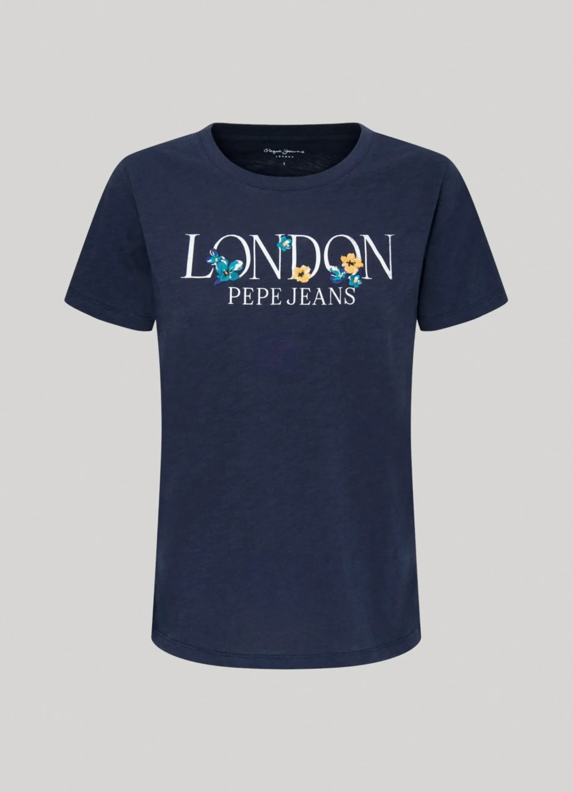 Mulher Pepe Jeans T-Shirts>T-Shirt Logo Estampado