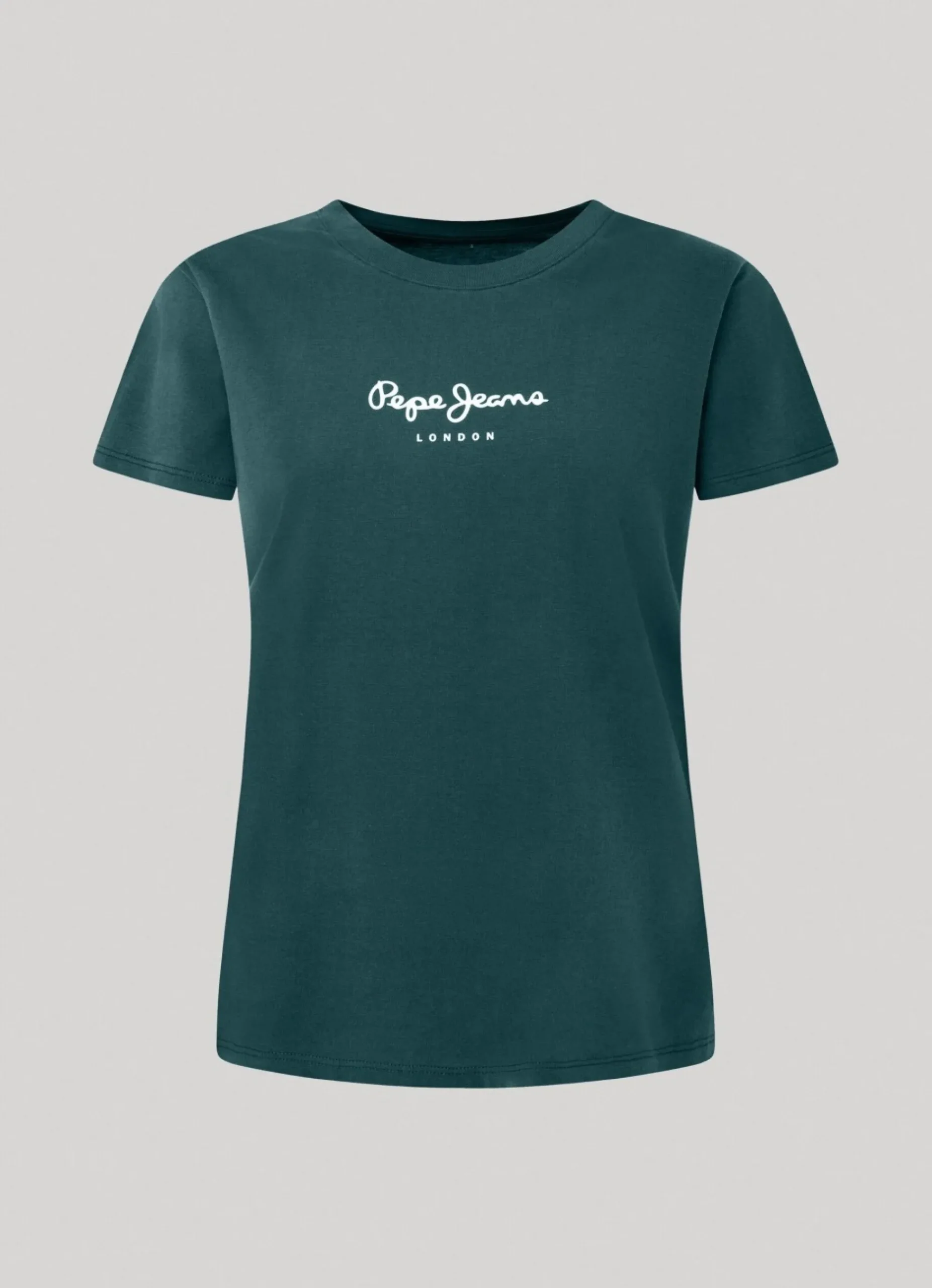 Mulher Pepe Jeans T-Shirts>T-Shirt Logo Estampado