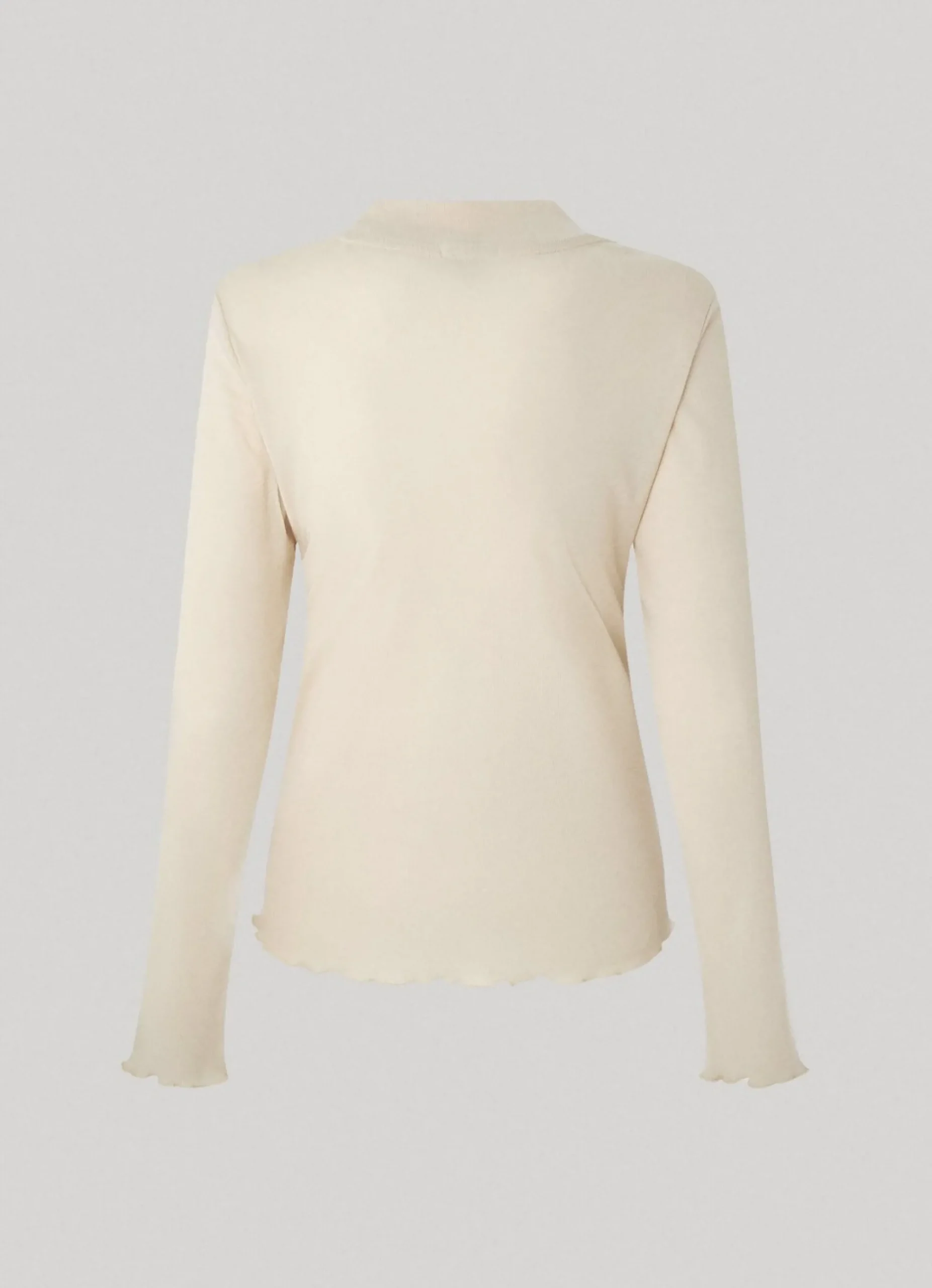 Mulher Pepe Jeans T-Shirts>T-Shirt Manga Comprida Gola Perkins