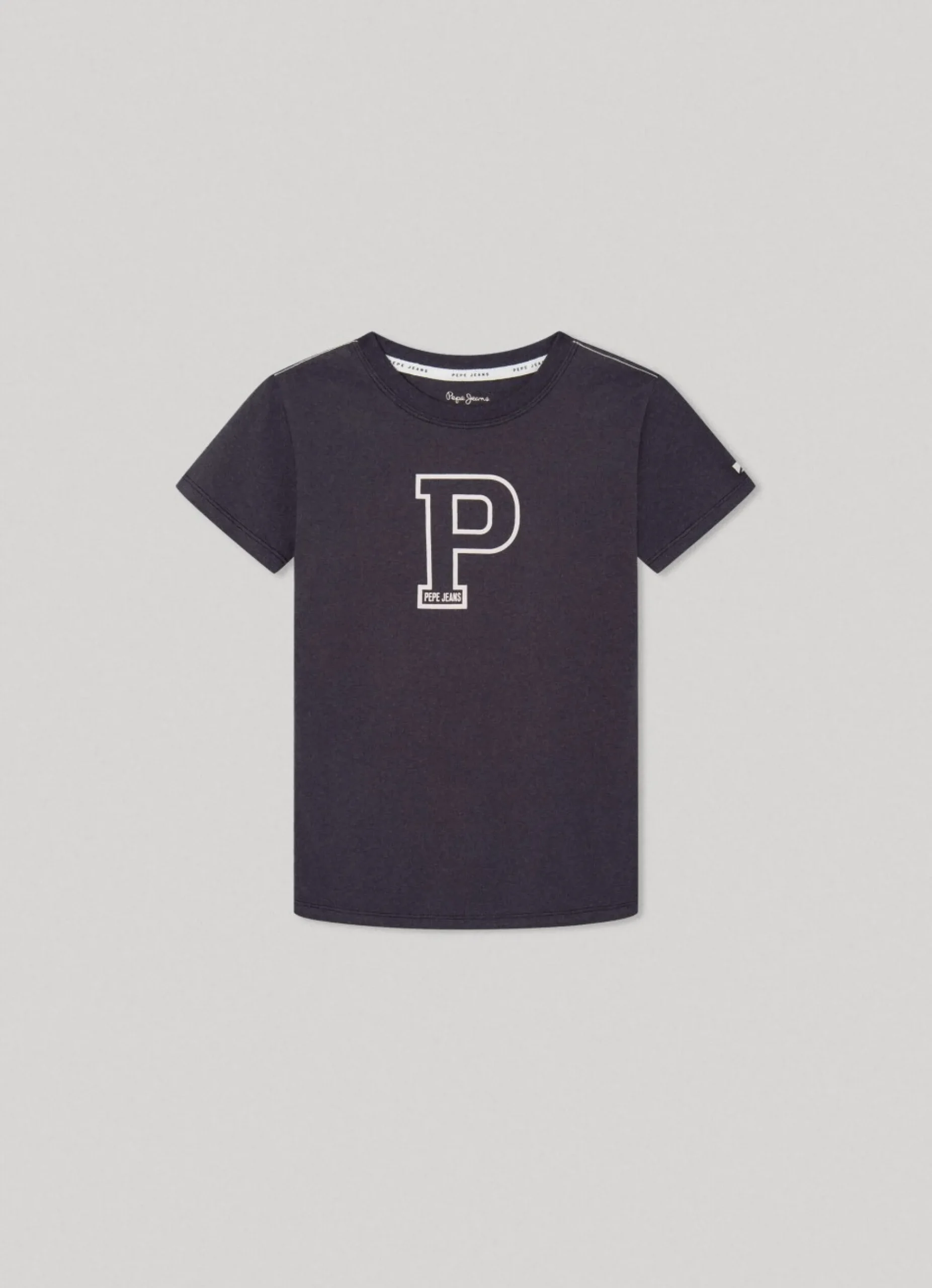 Rapaz Pepe Jeans T-Shirts>T-Shirt Maxi Logo Estampado