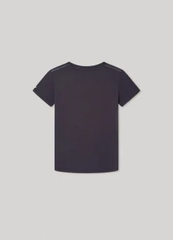 Rapaz Pepe Jeans T-Shirts>T-Shirt Maxi Logo Estampado