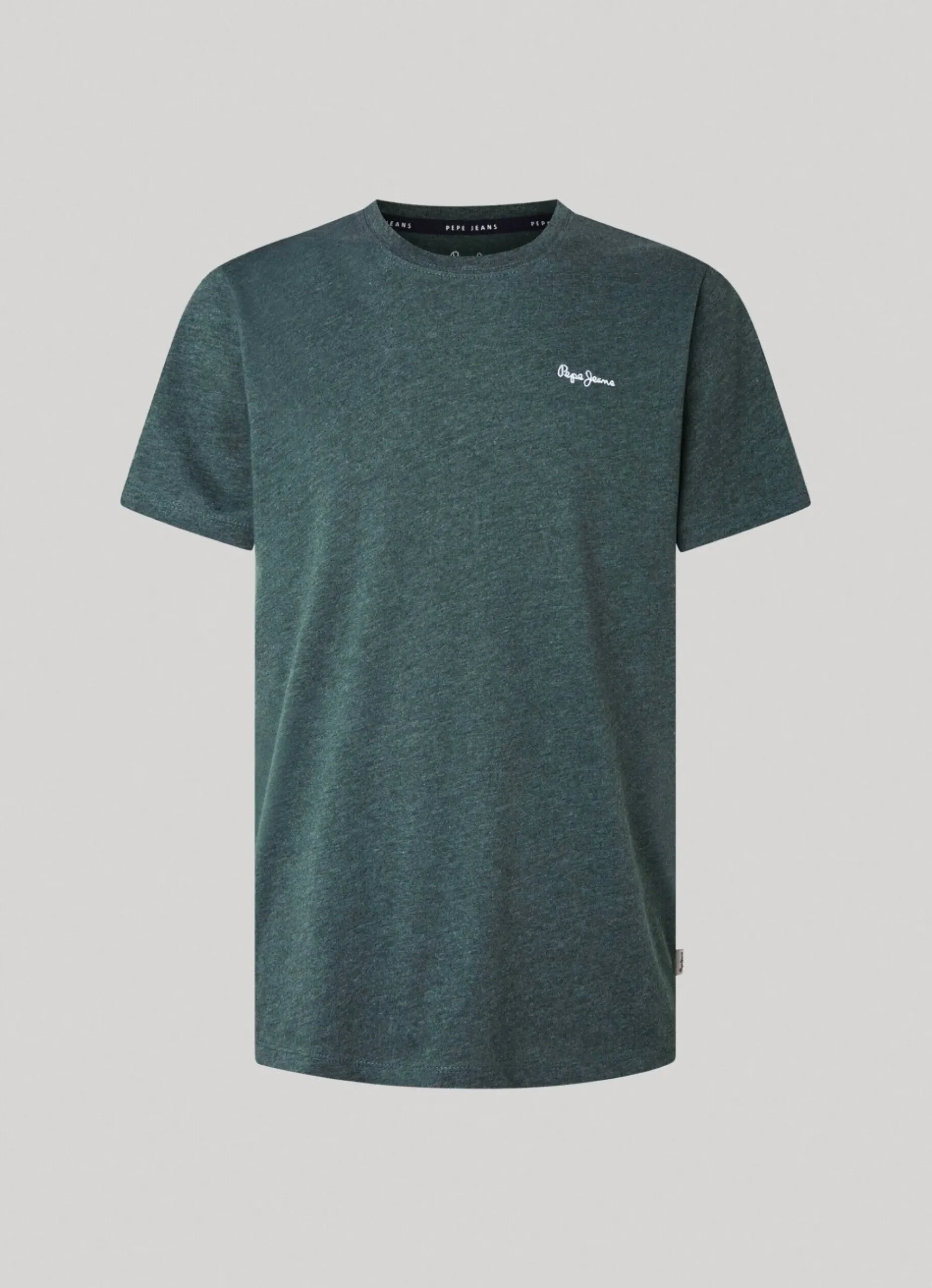 Homem Pepe Jeans T-Shirts>T-Shirt Melange Decote Redondo