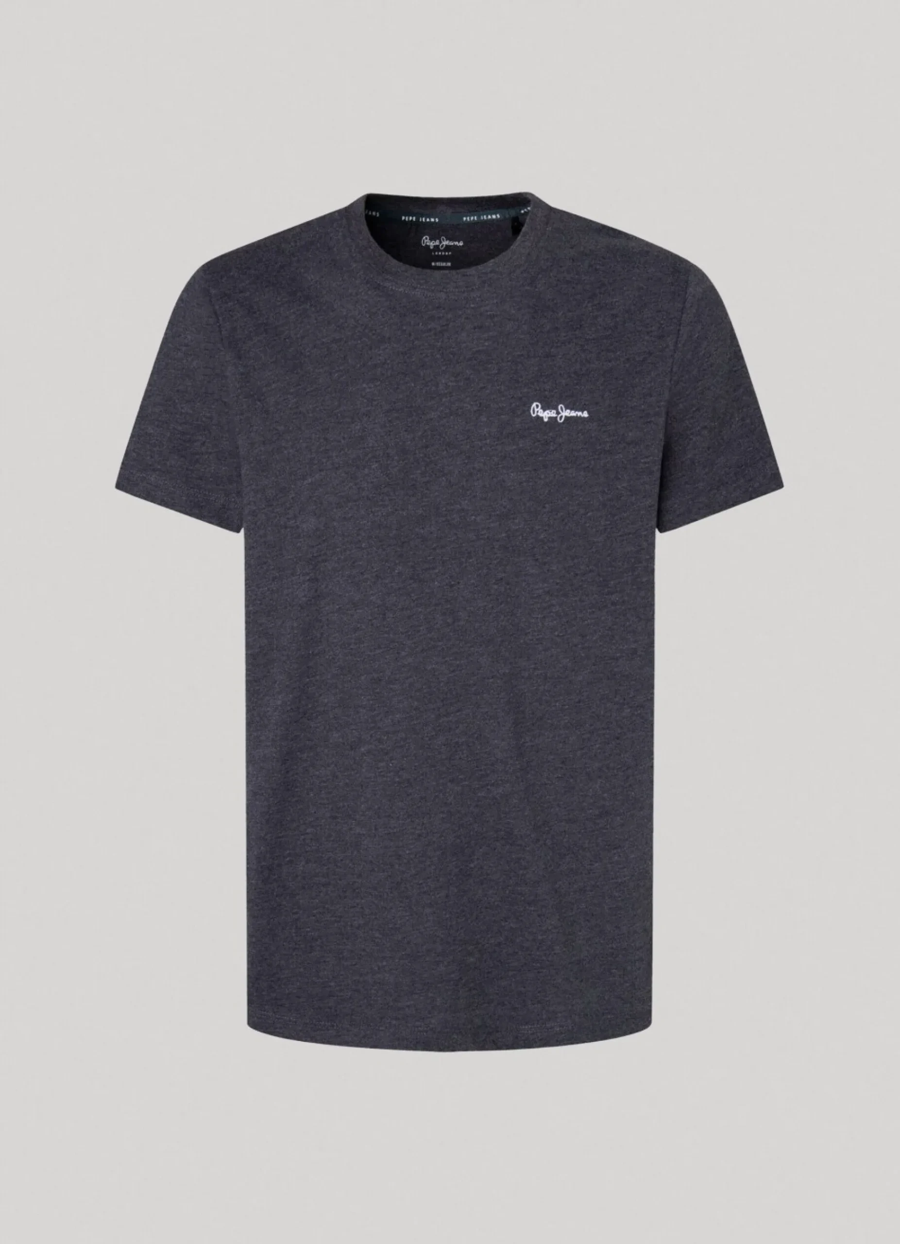Homem Pepe Jeans T-Shirts>T-Shirt Melange Decote Redondo