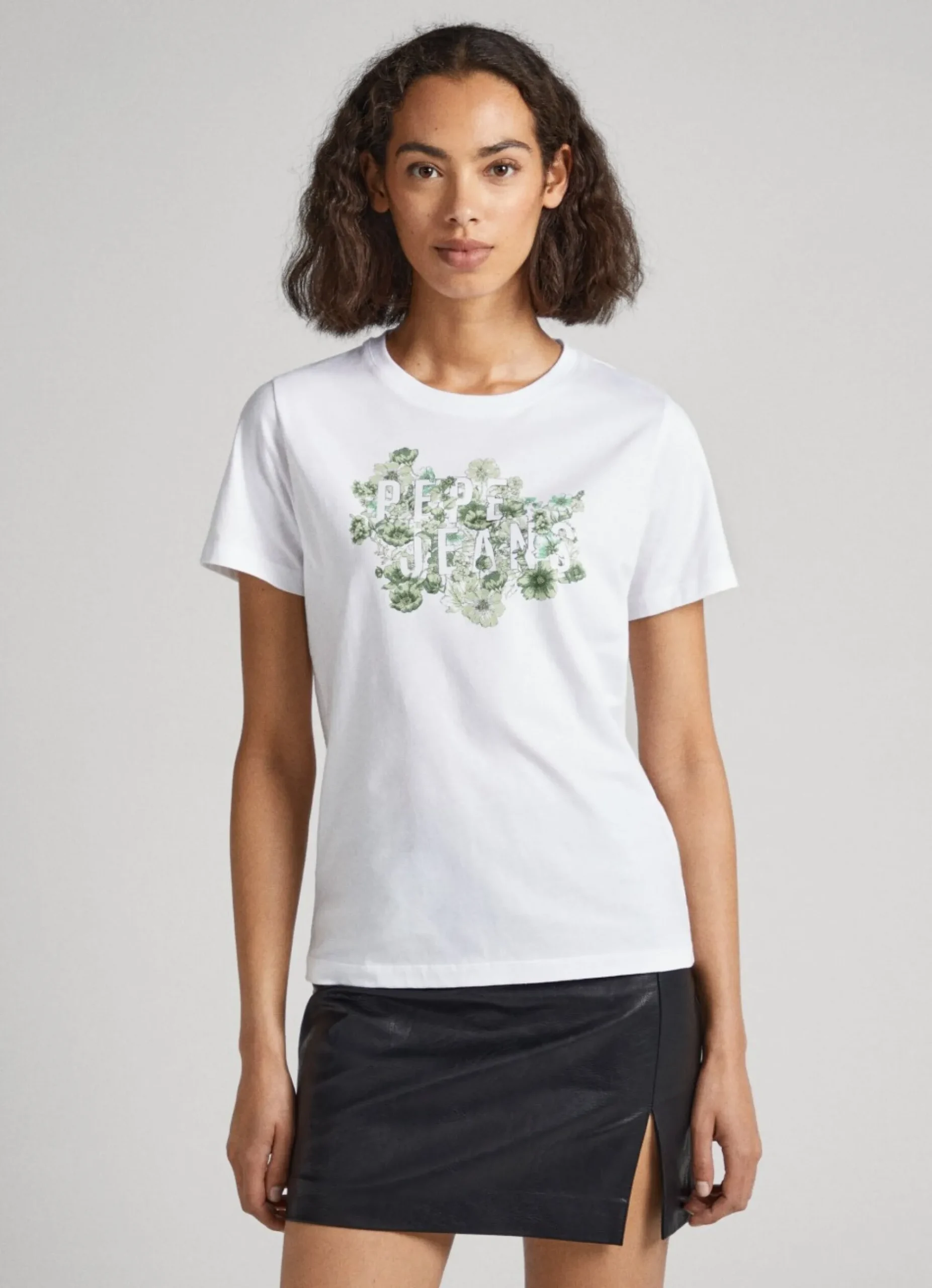 Mulher Pepe Jeans T-Shirts>T-Shirt Padrao Floral