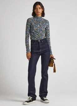 Mulher Pepe Jeans T-Shirts>T-Shirt Padrao Floral