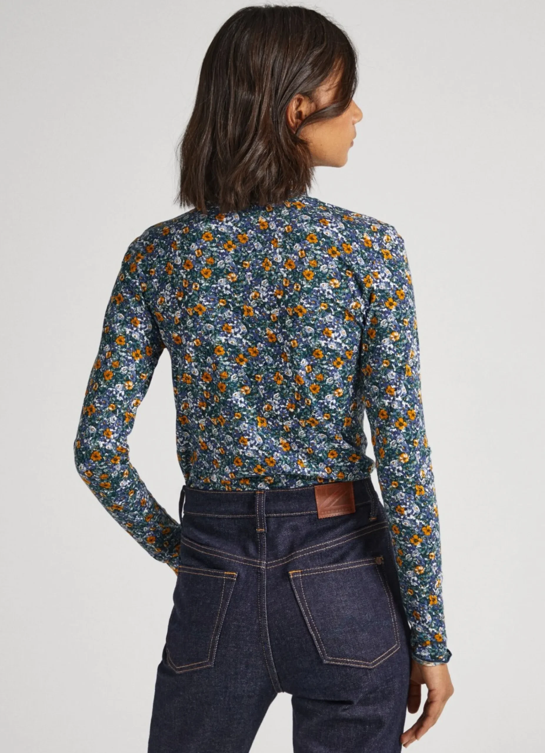 Mulher Pepe Jeans T-Shirts>T-Shirt Padrao Floral