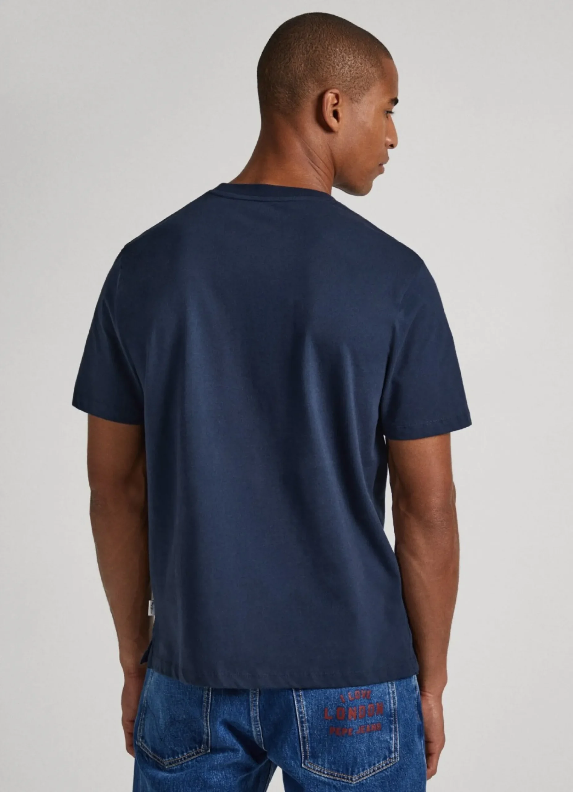 Homem Pepe Jeans T-Shirts>T-Shirt Unisexo Estampada I Love London