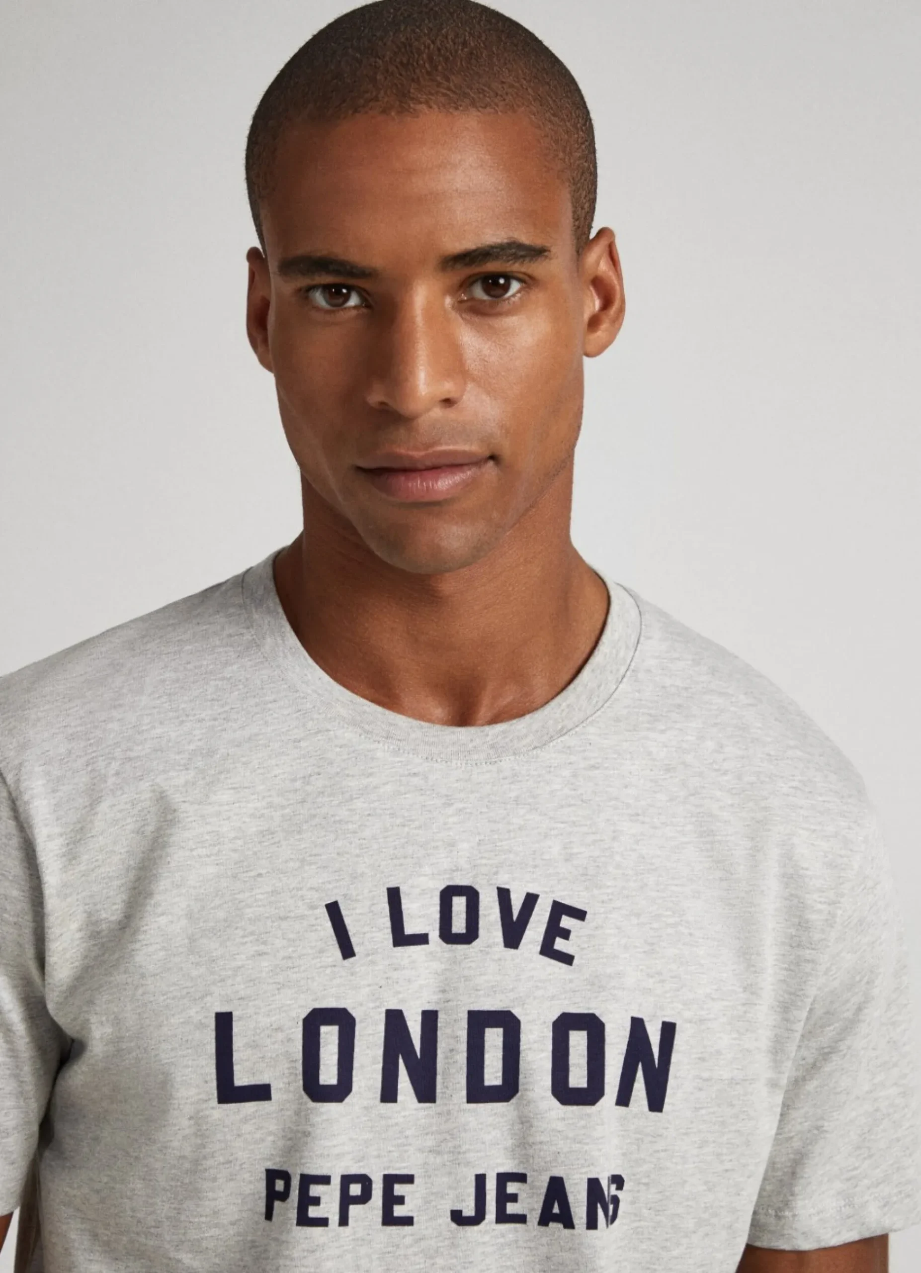 Homem Pepe Jeans T-Shirts>T-Shirt Unisexo Estampada I Love London