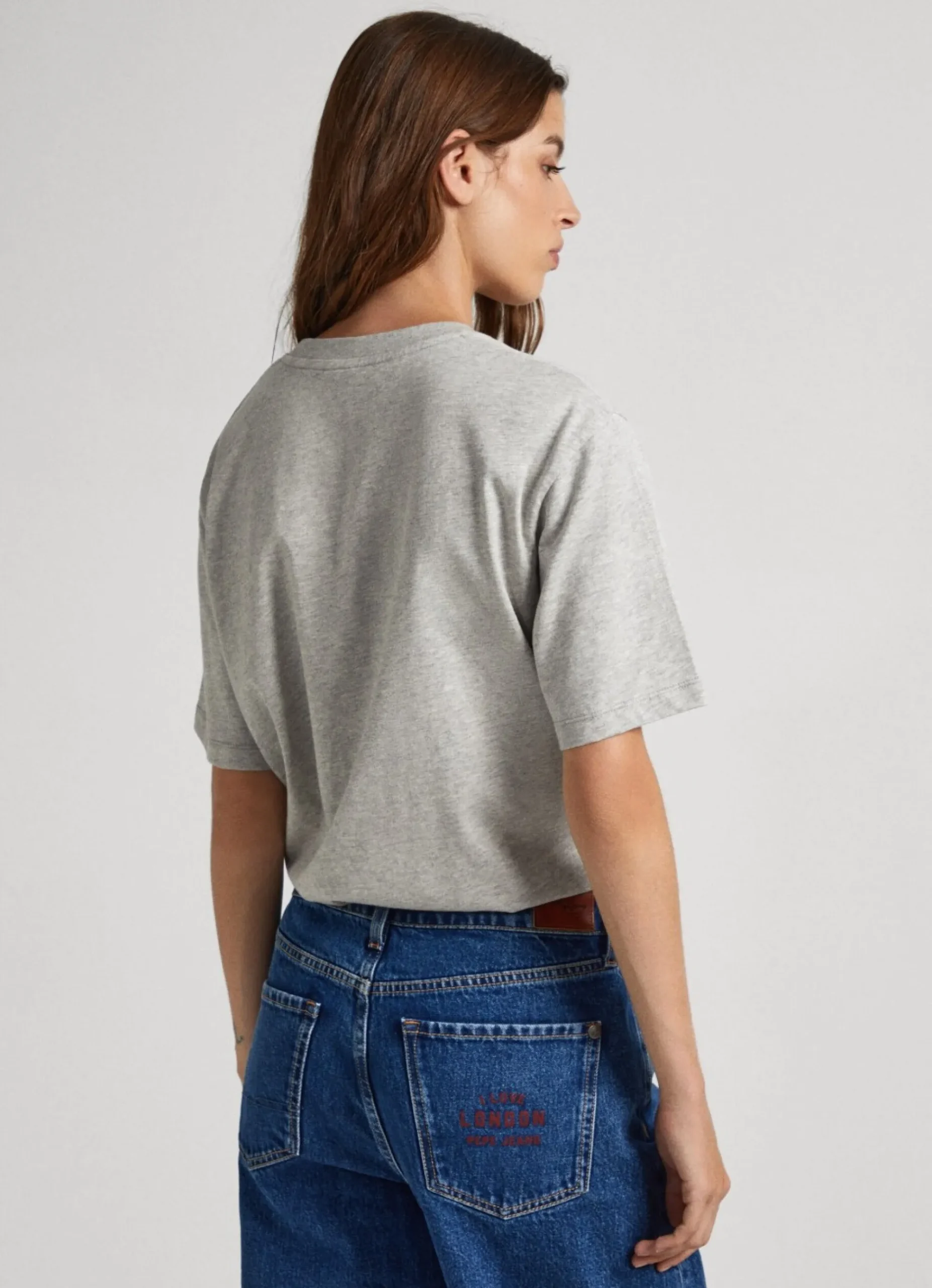 Homem Pepe Jeans T-Shirts>T-Shirt Unisexo Estampada I Love London