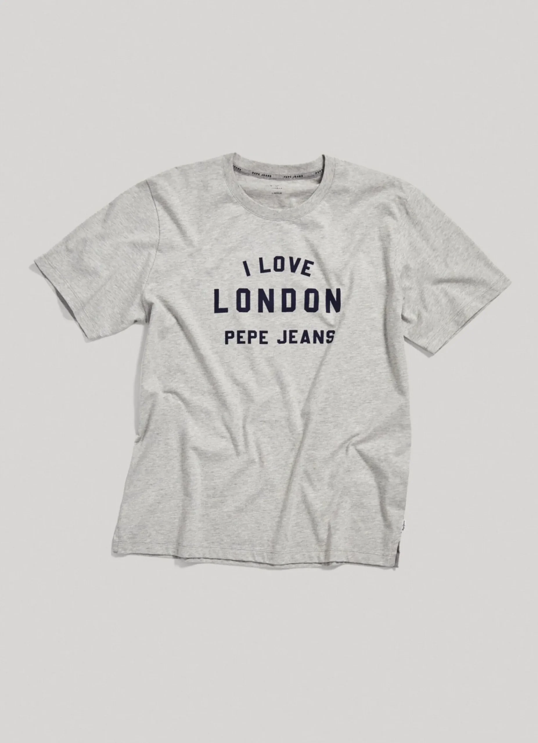Homem Pepe Jeans T-Shirts>T-Shirt Unisexo Estampada I Love London