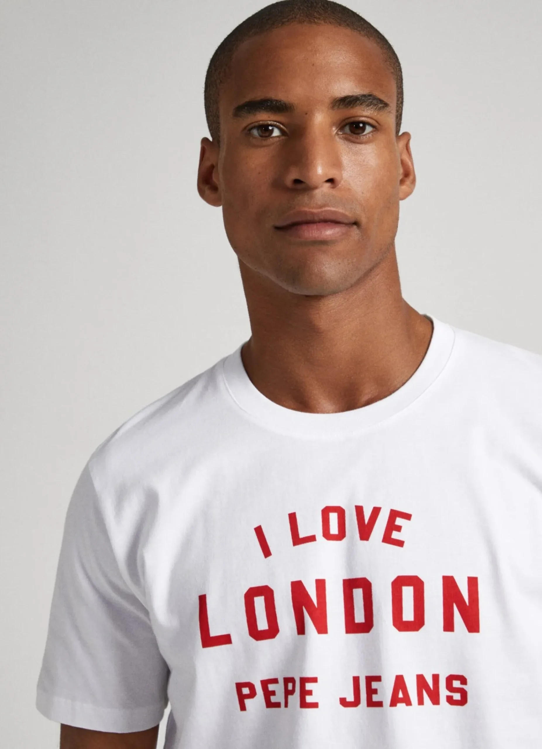 Mulher Pepe Jeans T-Shirts>T-Shirt Unisexo Estampada I Love London