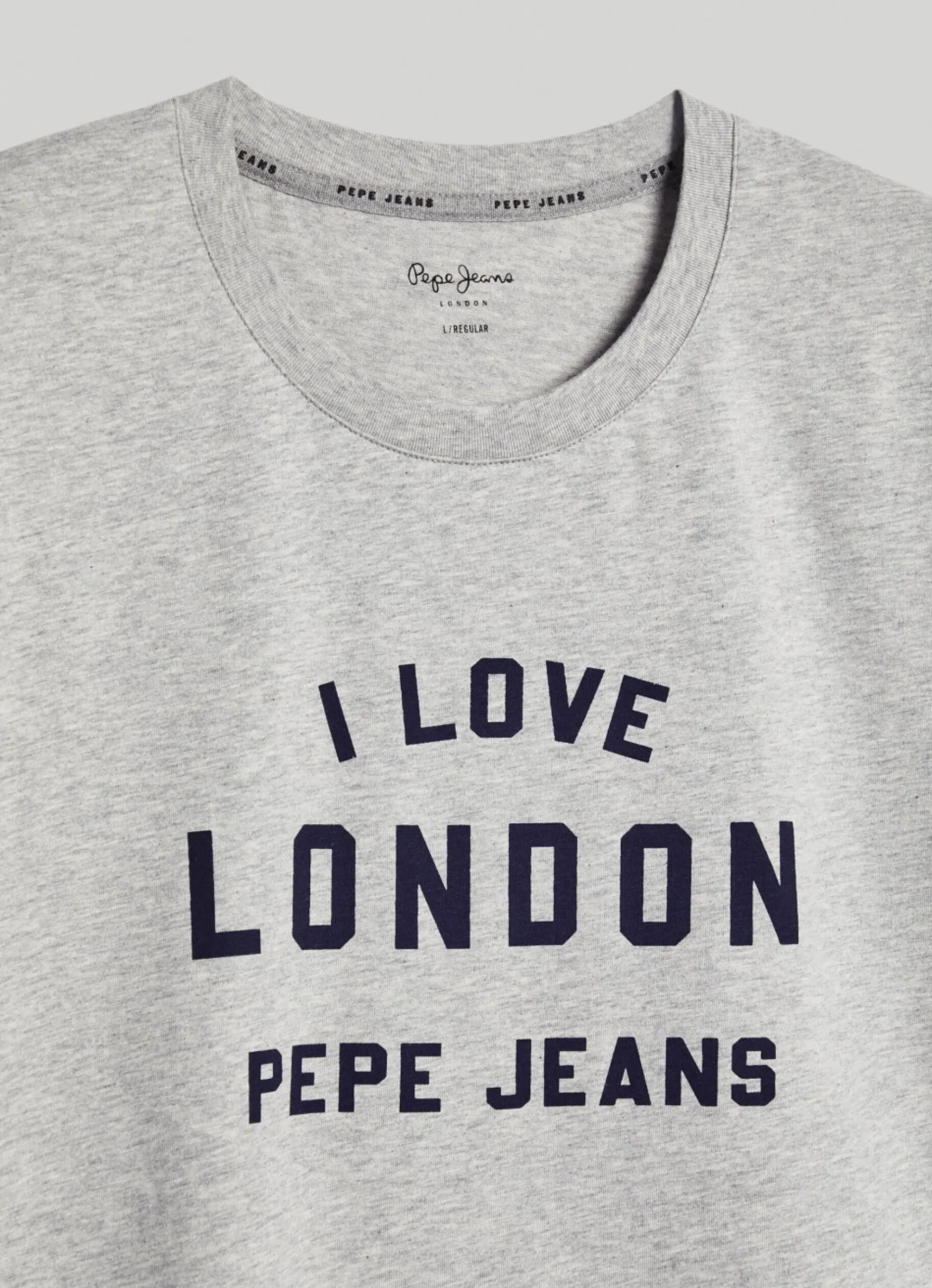 Mulher Pepe Jeans T-Shirts>T-Shirt Unisexo Estampada I Love London