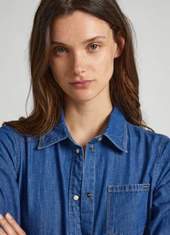 Mulher Pepe Jeans Vestidos E Macacões><noscript><img width=