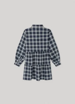 Rapariga Pepe Jeans Vestidos E Saias>Vestido Camiseiro Xadrez