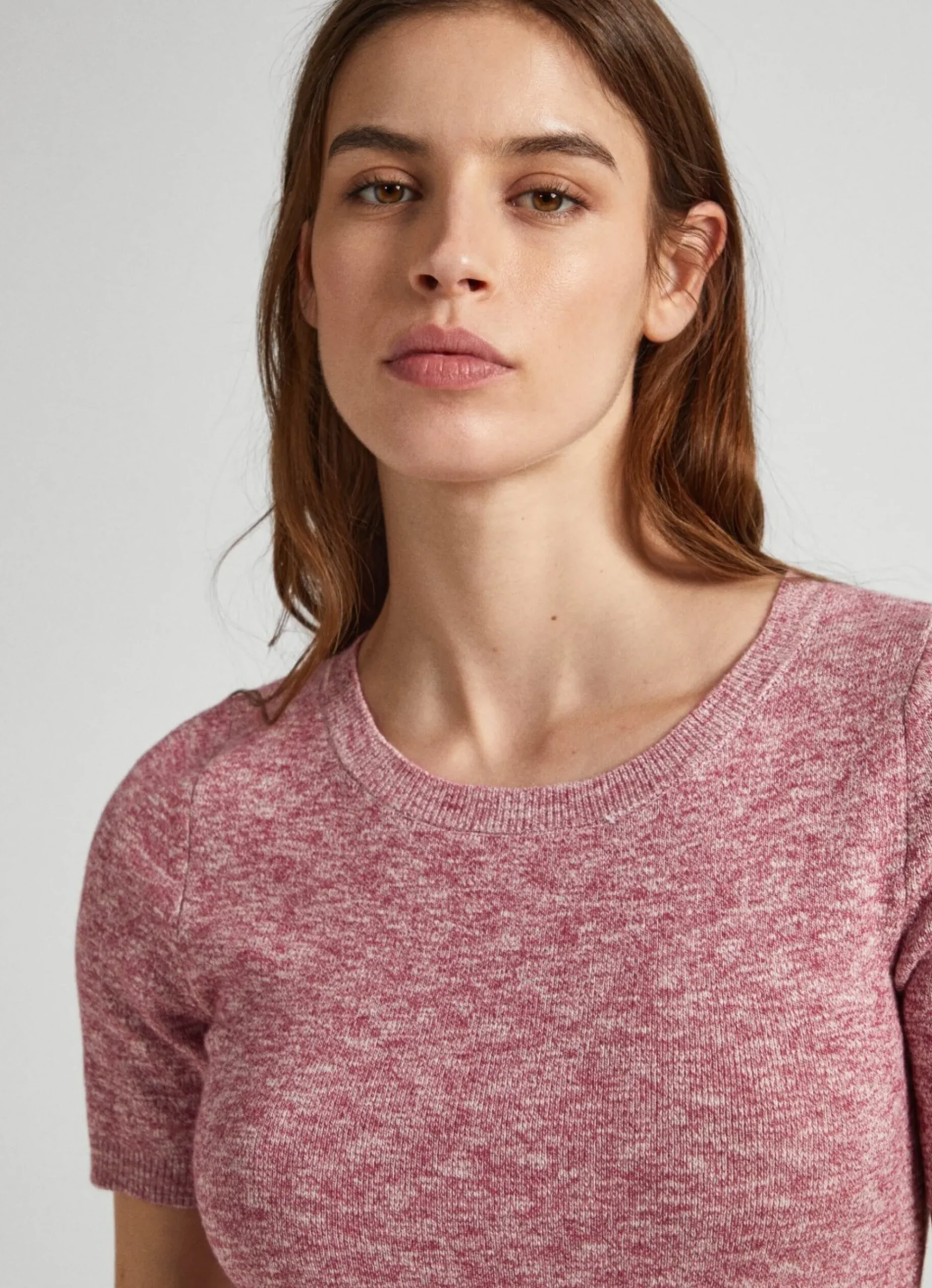 Mulher Pepe Jeans Malhas>Vestido De Algodao Melange