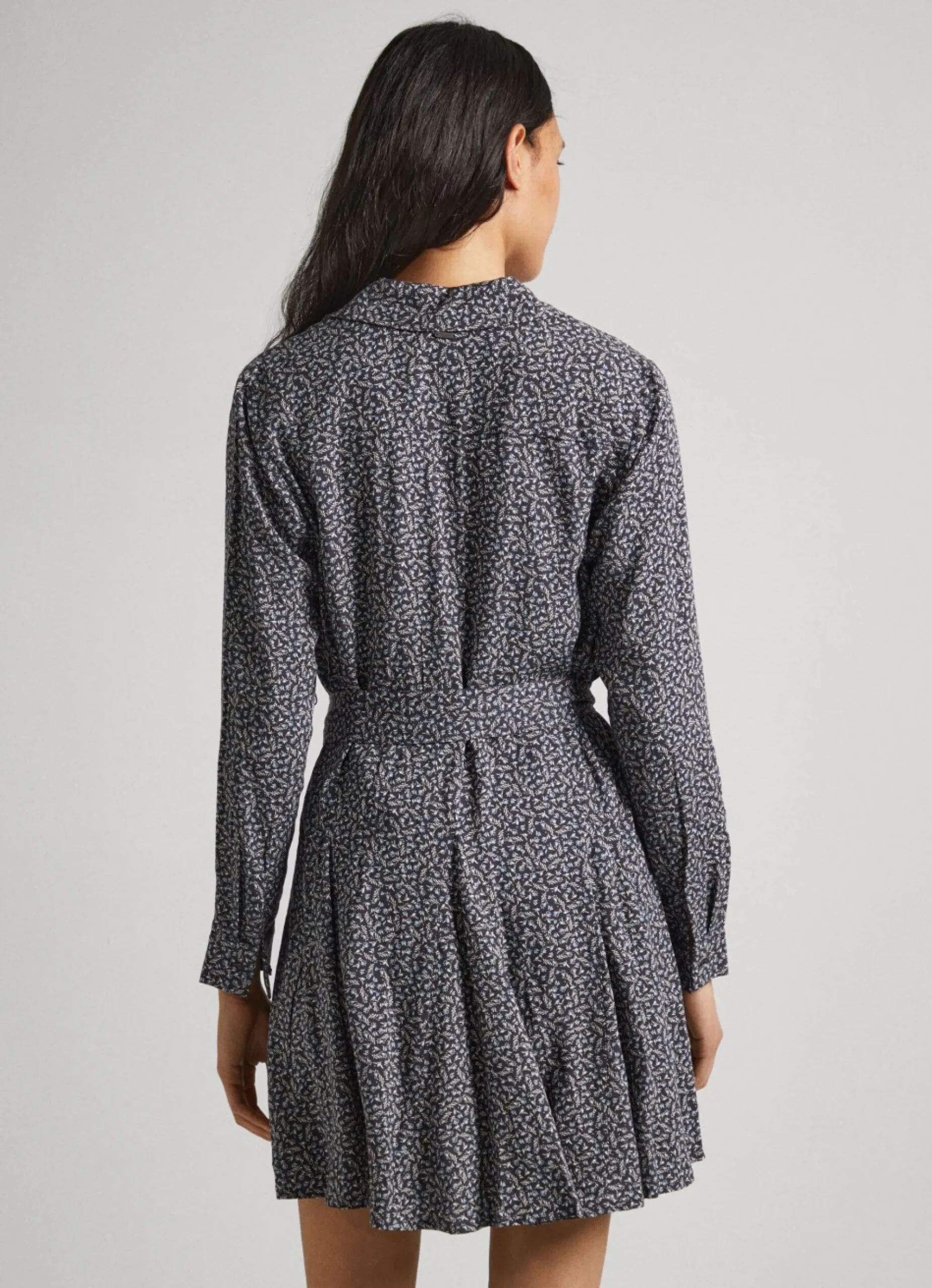 Mulher Pepe Jeans Vestidos E Macacões>Vestido Dobby Com Padrao Floral