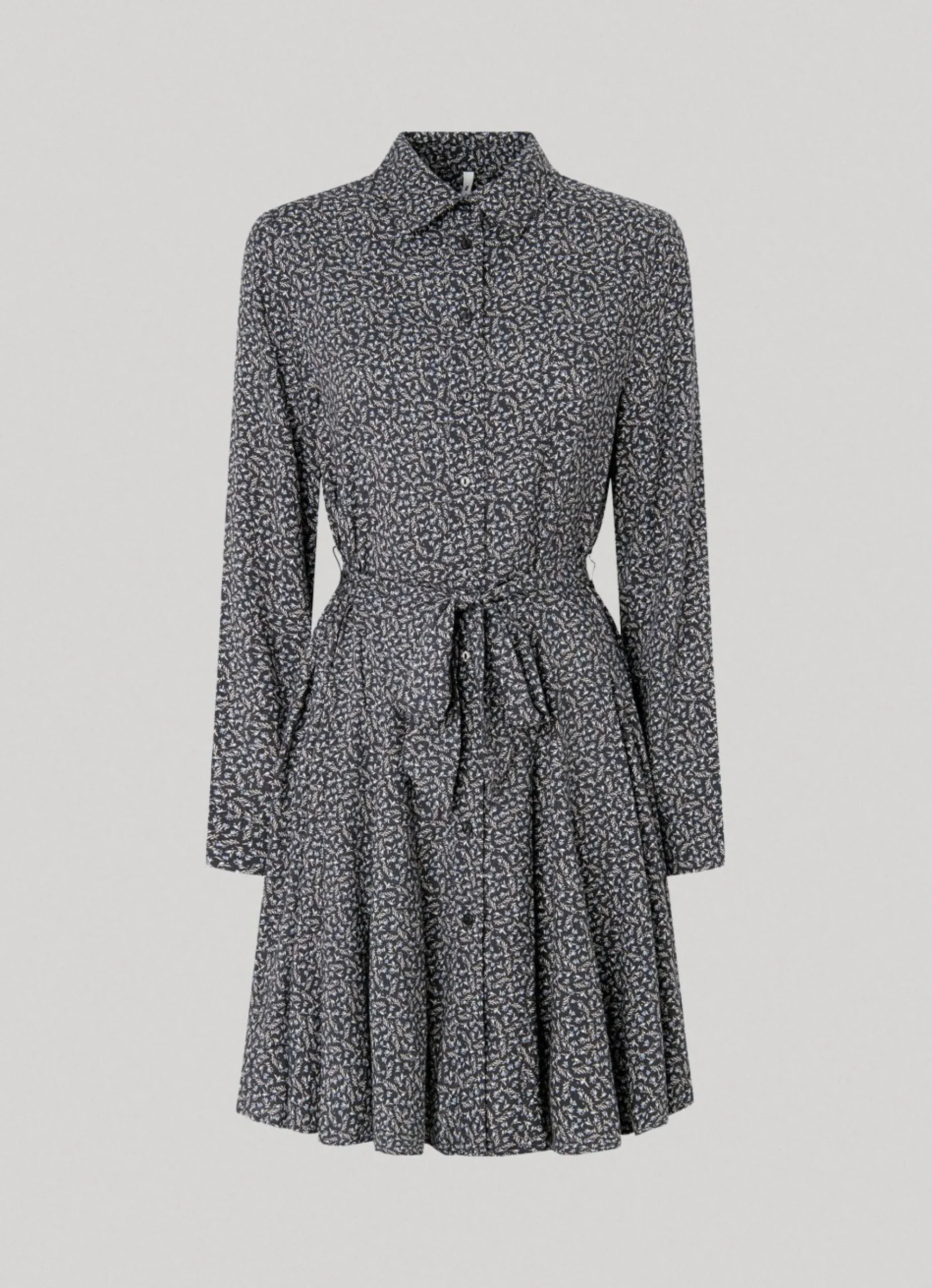Mulher Pepe Jeans Vestidos E Macacões>Vestido Dobby Com Padrao Floral