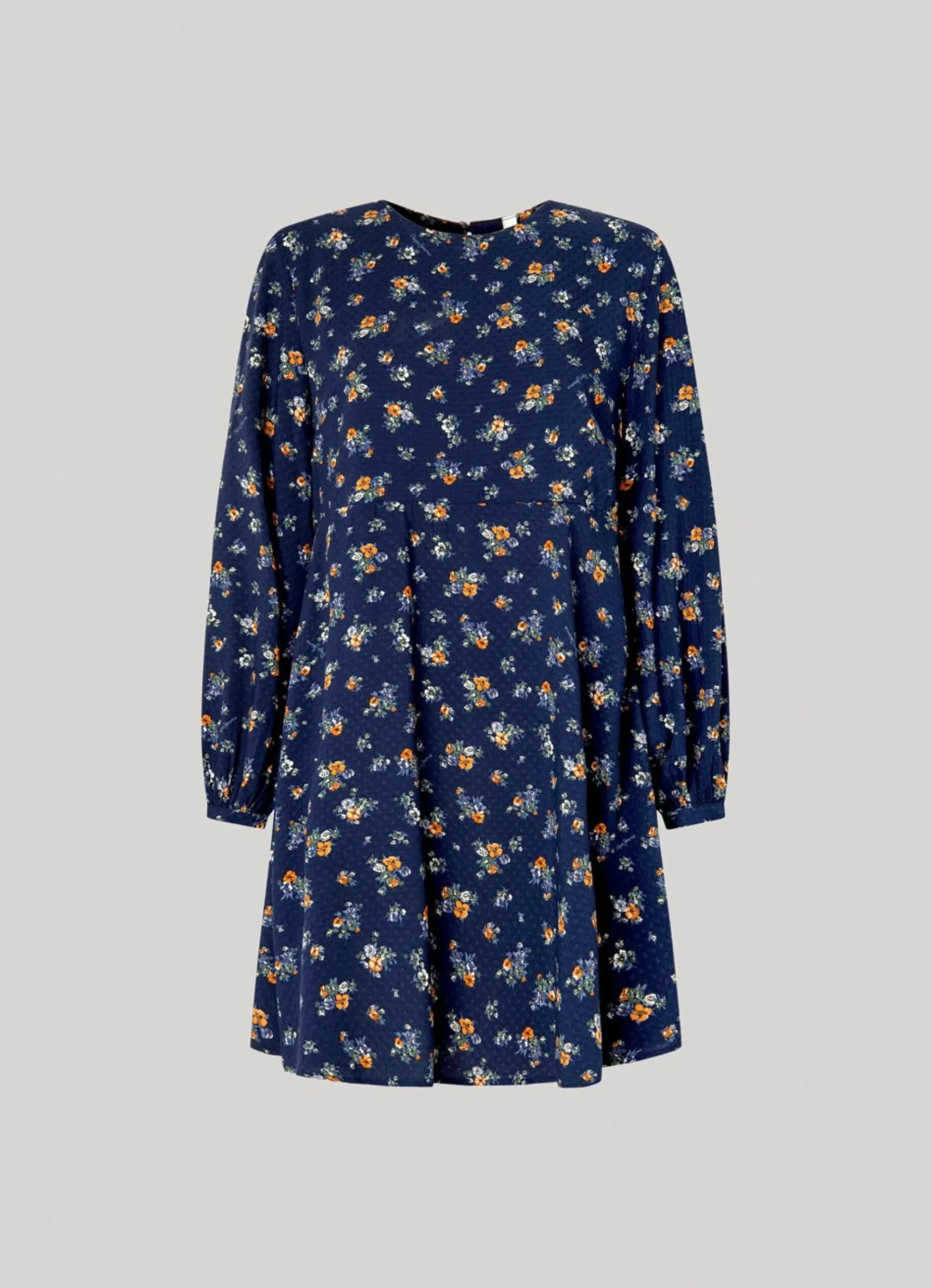 Mulher Pepe Jeans Vestidos E Macacões>Vestido Dobby Padrao Floral