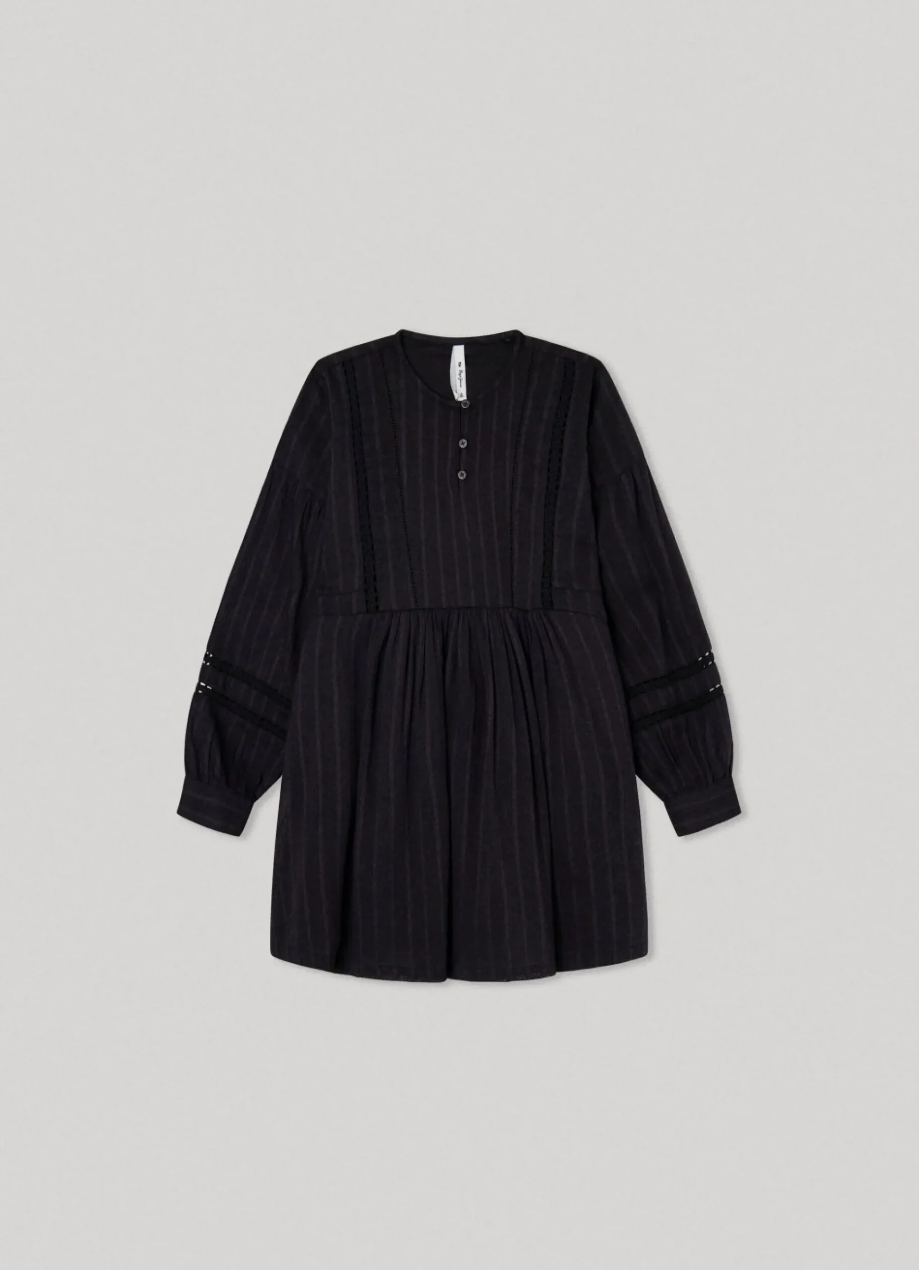 Rapariga Pepe Jeans Vestidos E Saias>Vestido Dobby Romantico