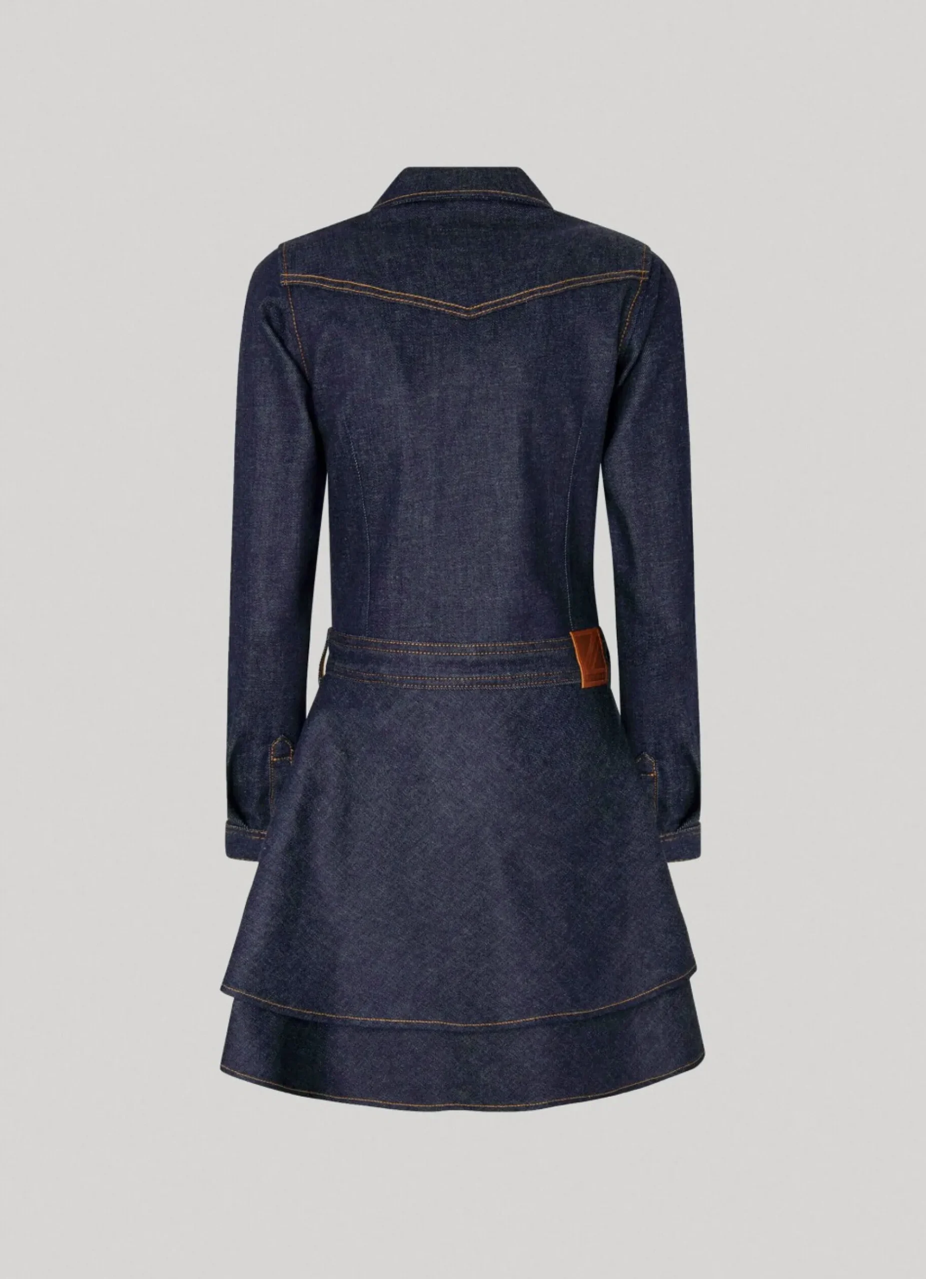 Mulher Pepe Jeans Vestidos E Macacões>Vestido Duplo Folho