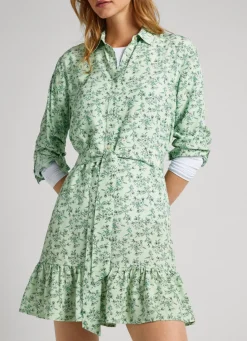 Mulher Pepe Jeans Vestidos E Macacões>Vestido Padrao Floral