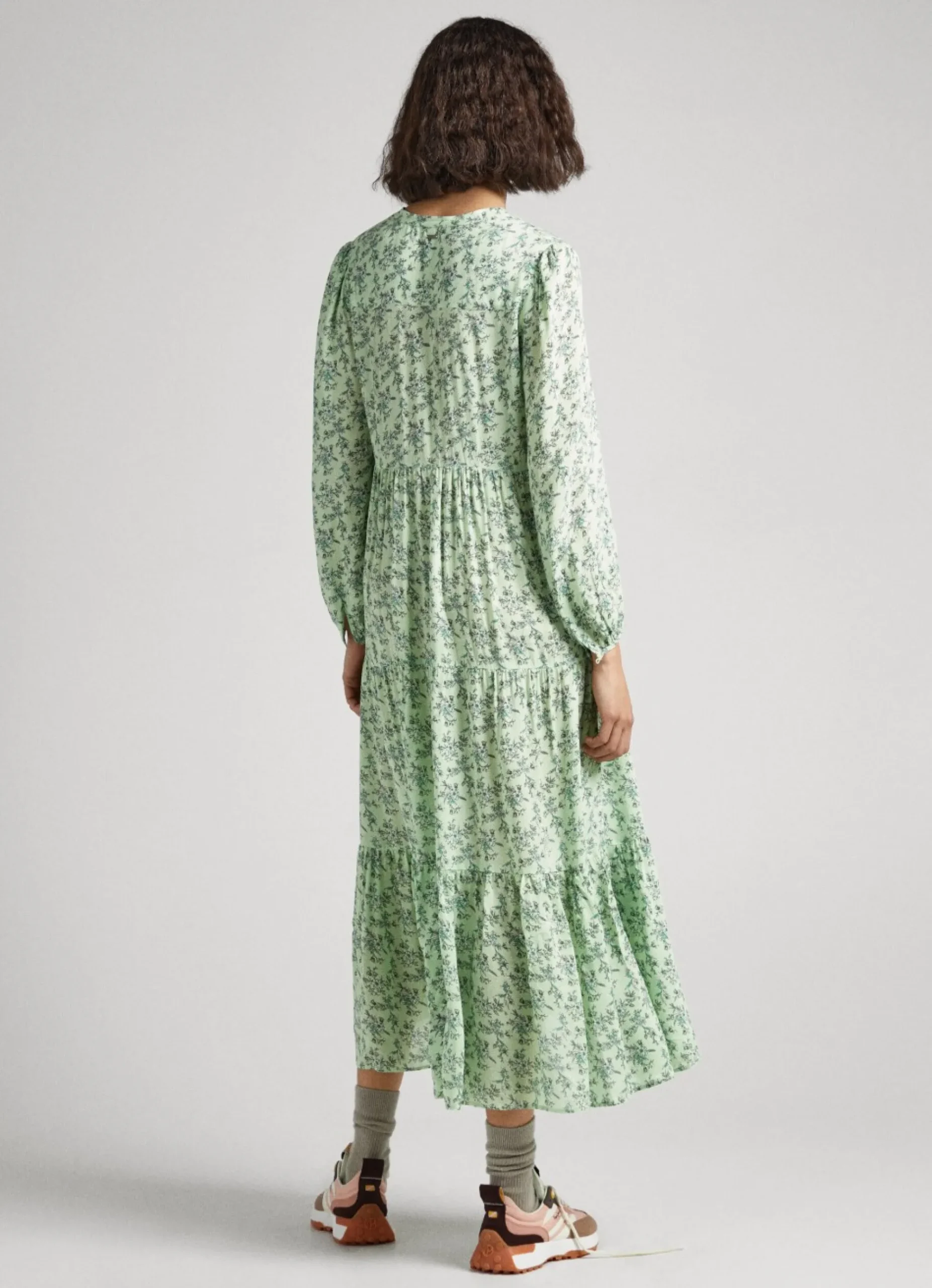 Mulher Pepe Jeans Vestidos E Macacões>Vestido Padrao Floral