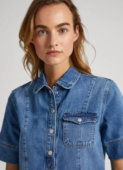 Mulher Pepe Jeans Vestidos E Macacões><noscript><img width=