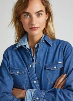 Mulher Pepe Jeans Vestidos E Macacões><noscript><img width=
