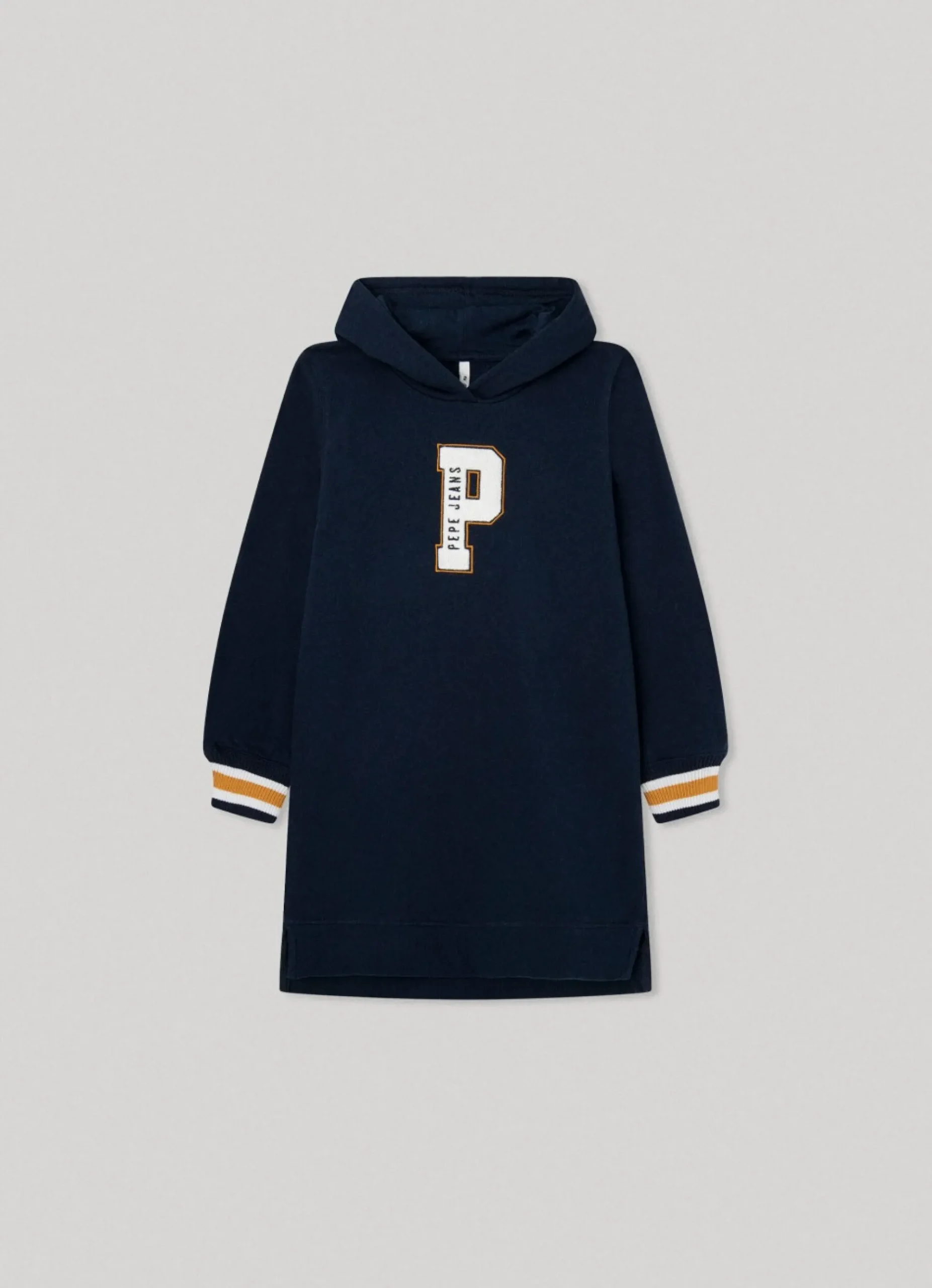 Rapariga Pepe Jeans Vestidos E Saias>Vestido Sweatshirt Com Capuz